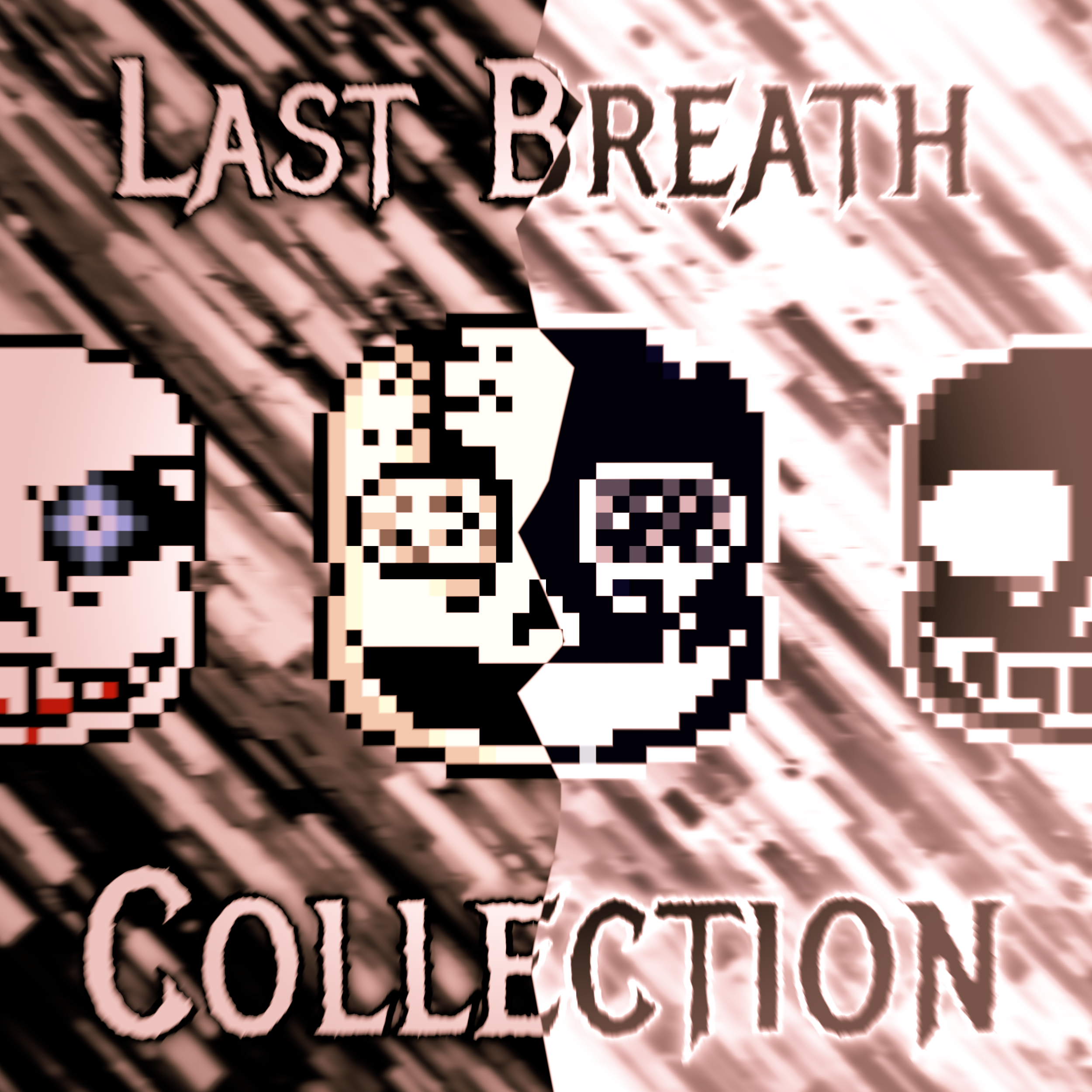 an album cover for a collection of remixes of the undertale: last breath ost.